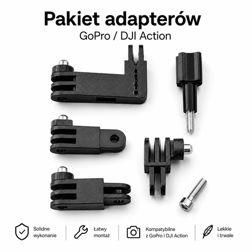 Pakiet adapterów GoPro/Dji Action